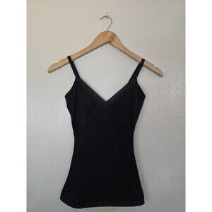 Spanx Slimplicity Lingerie Strap Full Slip Black Shaper Body Slimmer Size Small